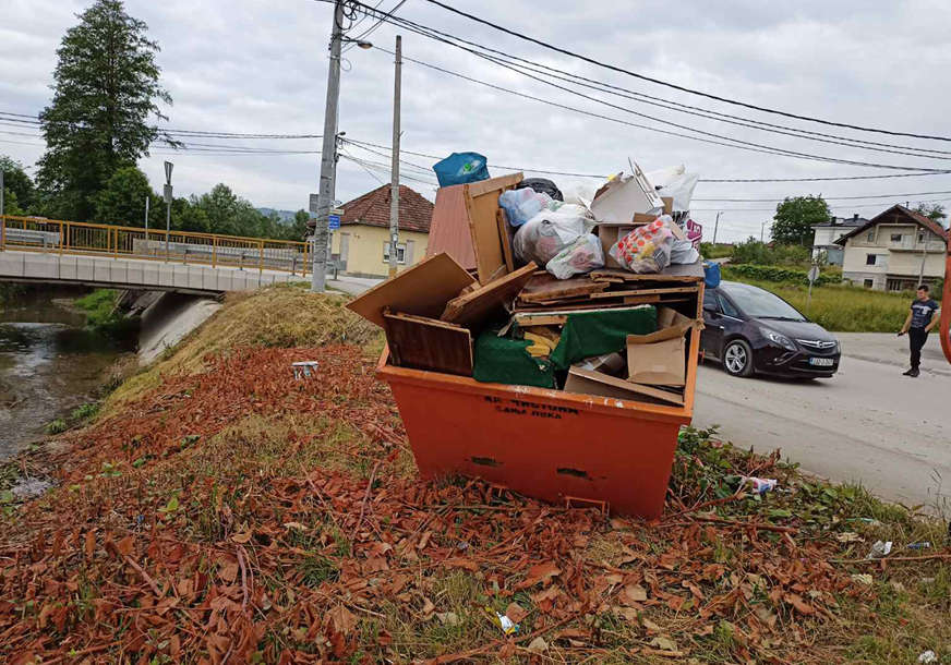 Za kabasti otpad rezervisani posebni kontejneri: Uređenje grada se nastavlja u pet naselja