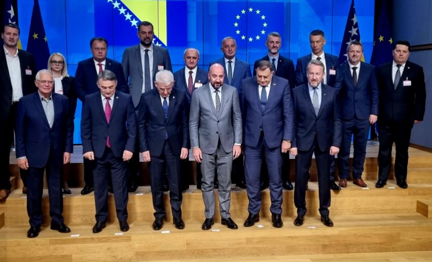 Počeo sastanak lidera parlamentarnih BiH stranaka sa EU zvaničnicima