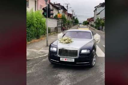 "Svi su iznajmljeni" Luksuzni automobili na svadbi u Hrvatskoj POSVAĐALI BALKANCE (VIDEO)