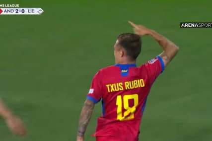 Majstorija kakva se rijetko viđa: Reprezentativac Andore postigao gol sa svoje polovine (VIDEO)