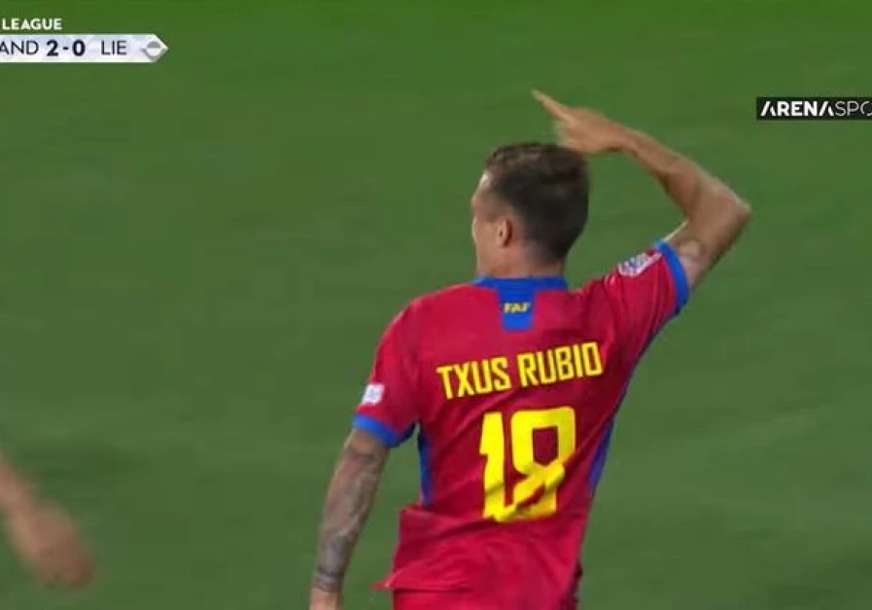 Majstorija kakva se rijetko viđa: Reprezentativac Andore postigao gol sa svoje polovine (VIDEO)