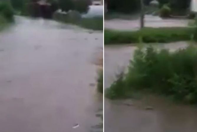 Poplave i u Banovićima: Pod vodom brojna područja (VIDEO)