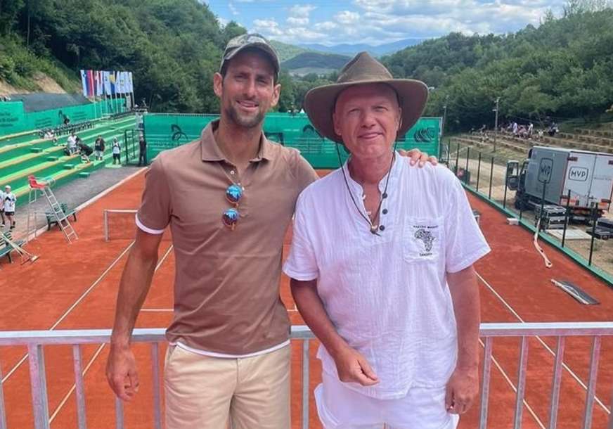 Đoković na otvaranju teniskih terena u Visokom: Nole imitirao Nadala