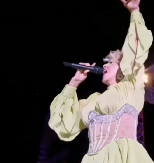 Pjevačica pokazala duge noge: Lepa Brena napravila spektakl u Banjaluci (VIDEO, FOTO)