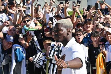 Gromoglasan doček: Navijači Juventusa klicali Polu Pogbi (VIDEO)
