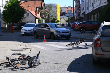 NESREĆA U BIJELJINI Vozilo udarilo dvojicu biciklista (FOTO)