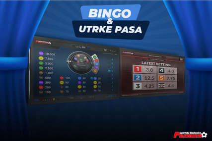 Najbolji Bingo i Utrke pasa ponovo u poslovnicama Premier kladionice!