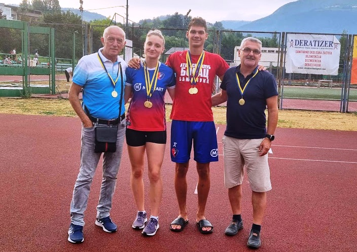 Atletičarima Borca sedam zlatnih medalja