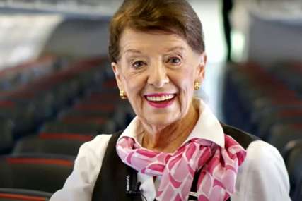 UŠLA U GINISOVU KNJIGU Bet Neš je najstarija stjuardesa na svijetu (VIDEO)