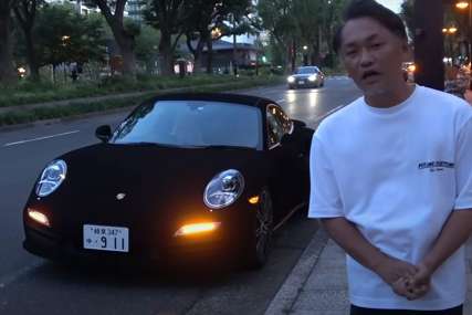 Nije pametno voziti ga noći: Ovo je najcrnji porše na svijetu (VIDEO)