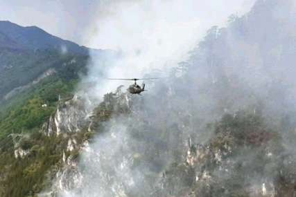 Golićeva poručila da je spriječena katastrofa “Ogromna zahvalnost Helikopterskom servisu za gašenje požara”
