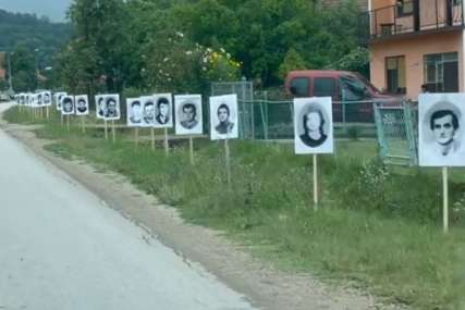 Fotografije ubijenih Srba uz put Bratunac-Potočari "Prošlo je 30 godina, za zločin niko nije odgovarao" (VIDEO)