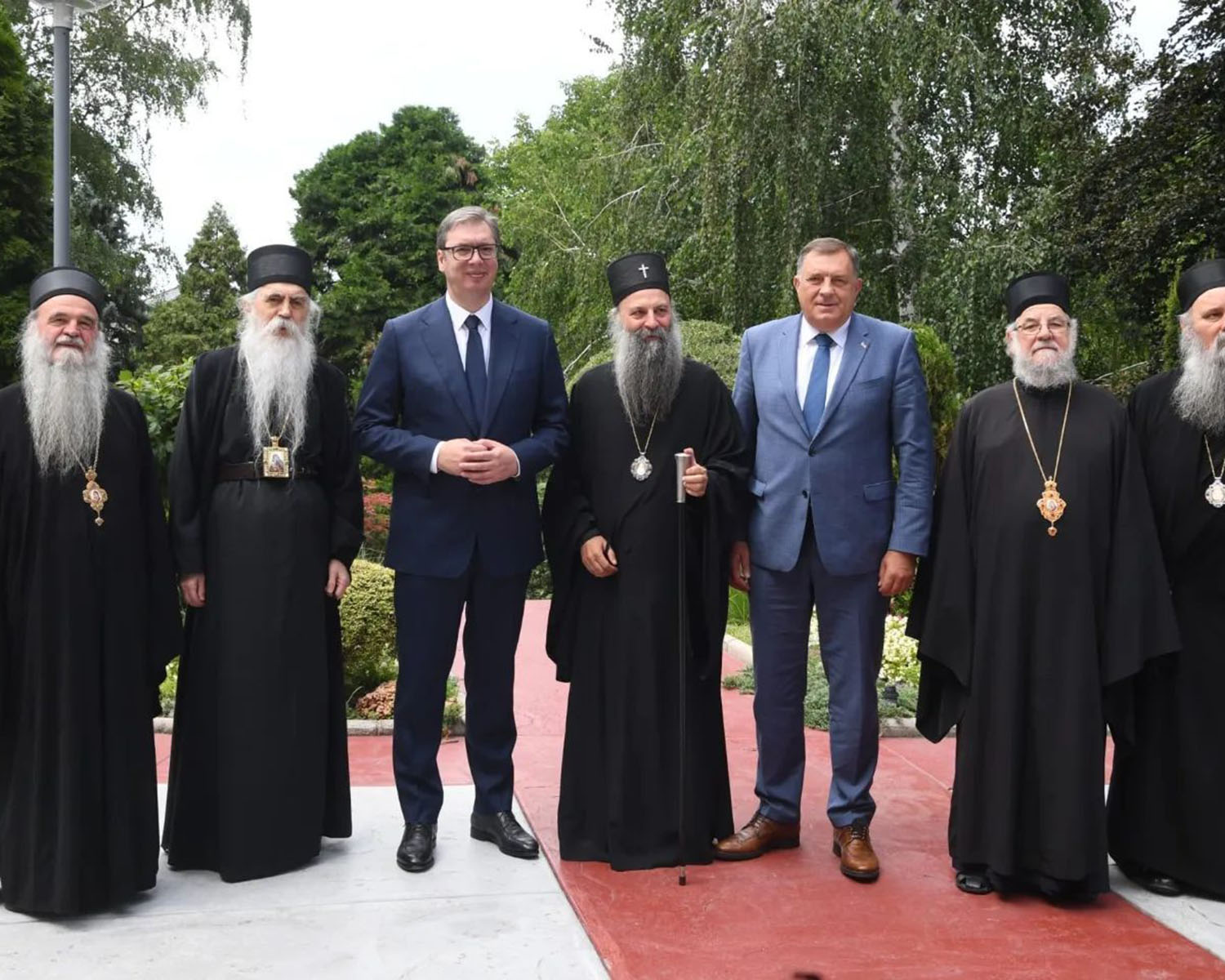 Dodik Upoznao Vučića I Patrijarha Porfirija O Teškoćama Srpskog Naroda ...