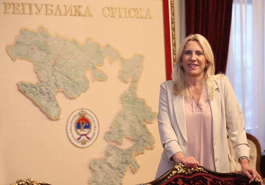 Cvijanovićeva poručila "Ponosna sam što se tokom mog mandata Srpska razvijala i gradila"
