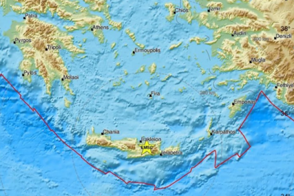 Snažan zemljotres pogodio Krit: Grčko ostrvo se treslo jačinom od 4,5 stepeni