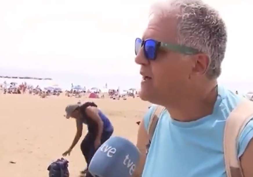 VIDEO POSTAO VIRALAN Turista pred kamerom pričao kako je u Barseloni lijepo, a lopov iza njega ukrao ruksak (VIDEO)