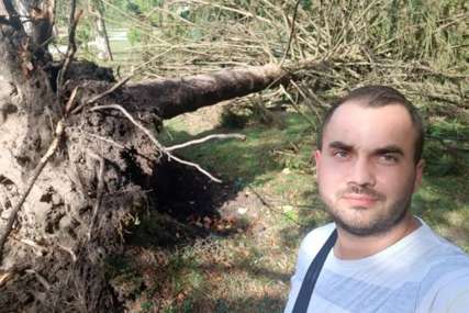 Mladić iz Modriče heroj u Sloveniji: Izvukao ženu i dijete ispod srušenog stabla u parku