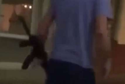 POLICIJA SPRIJEČILA TRAGEDIJU Otkriveno zašto je muškarac u Brčkom šetao trgom noseći pušku (VIDEO)