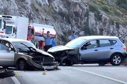 Teška nesreća kod Dubrovnika: U sudaru automobila povrijeđeno više ljudi (VIDEO)