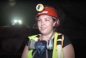 "JA SAM PONOSNA RUDARKA” Katarina svoju platu zarađuje na dubini od 650 metara pod zemljom (VIDEO)