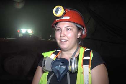 "JA SAM PONOSNA RUDARKA” Katarina svoju platu zarađuje na dubini od 650 metara pod zemljom (VIDEO)