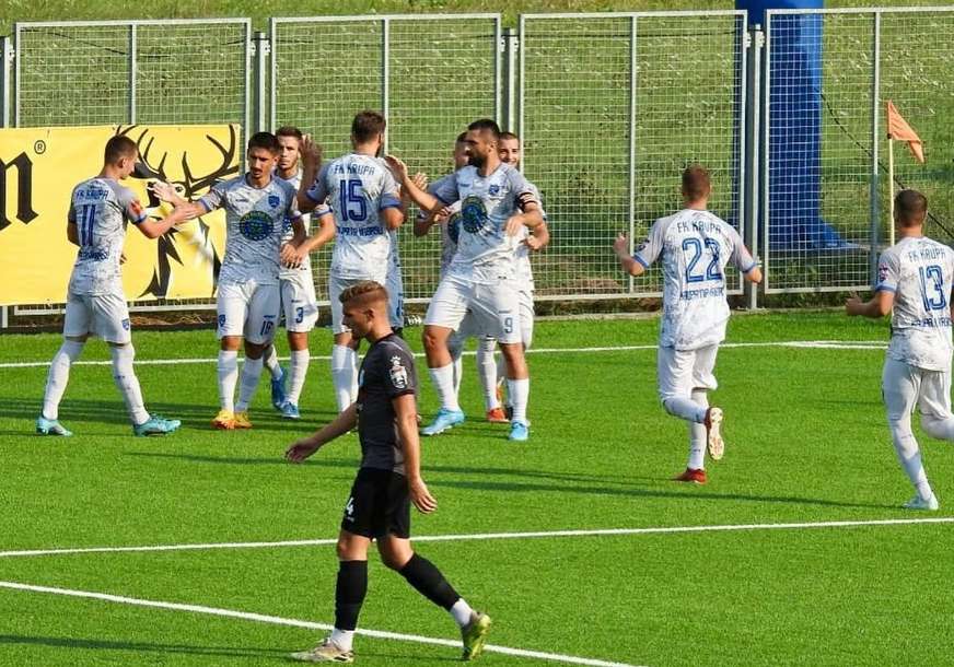Četiri lopte u mreži Rudar Prijedora: Krupa ubjedljiva u derbiju na startu nove sezone