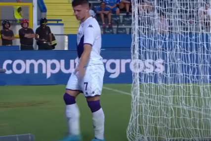 Luka Jović pobjesnio nakon izmjene, pogledajte šta je napravio (VIDEO)