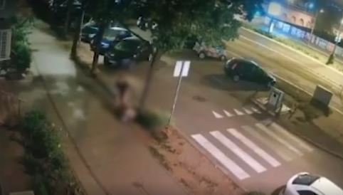 Reagovalo tužilaštvo nakon jezivog snimka: Mladić vukao, bacao i šutirao ženu koja leži na zemlji (VIDEO)