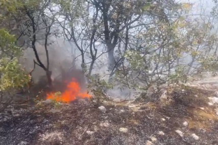 I dalje gori požar u Vrbanji: Mještanin palio njivu pa se vatra proširila