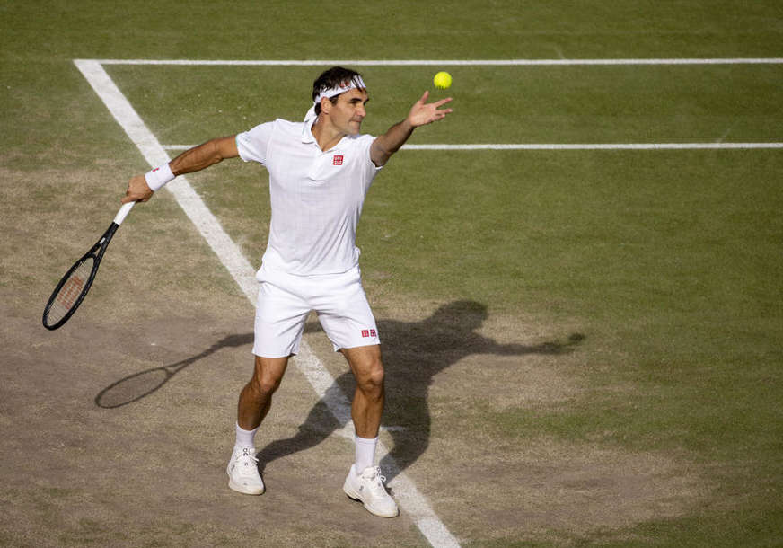 Sprema se za Lejver kup: Rodžer Federer ponovo na teniskom terenu (VIDEO)