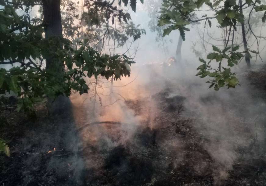 AKTIVIRAO SE POŽAR  Vatrogasci gase vatru na Vrbanjskim brdima
