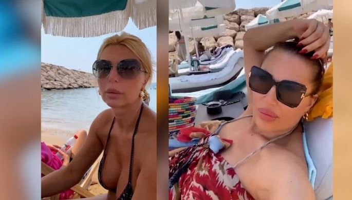 Ceca sa sestrom na Kipru: Uživaju na plaži, Lidija pokazala izvajano tijelo (VIDEO)