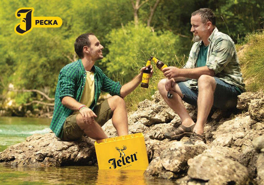 Regionalna kampanja s Robertom Dacešinom privukla veliku pažnju javnosti: Jelen pivo donosi priču o Bori Mariću i Visitor centru Pecka