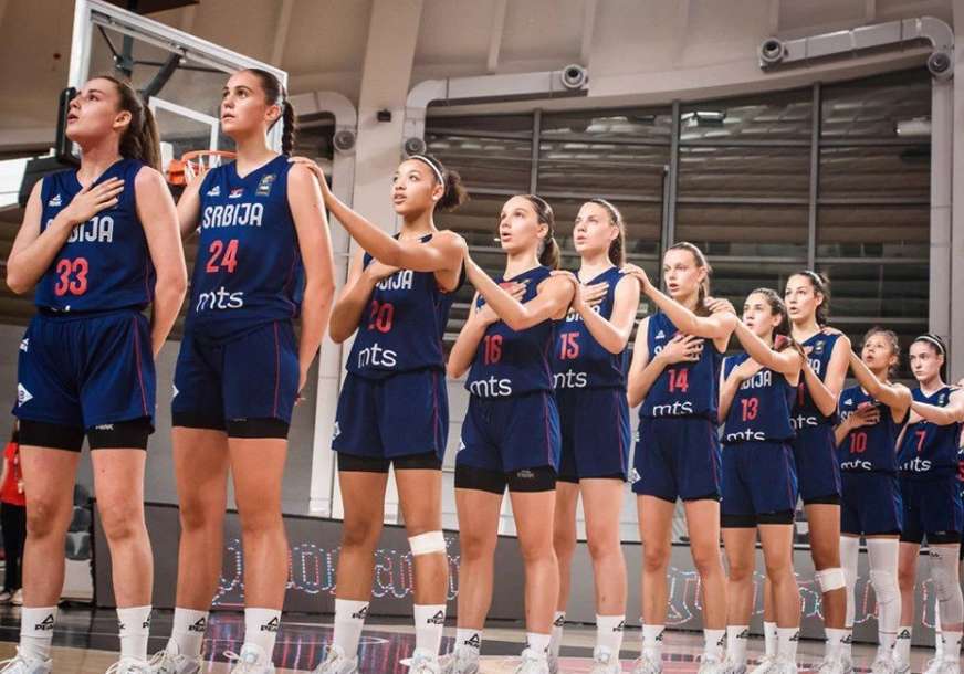 Surova pobjeda mladih srpskih košarkašica: Sjeverna Makedonija savladana sa 89 poena razlike (VIDEO)