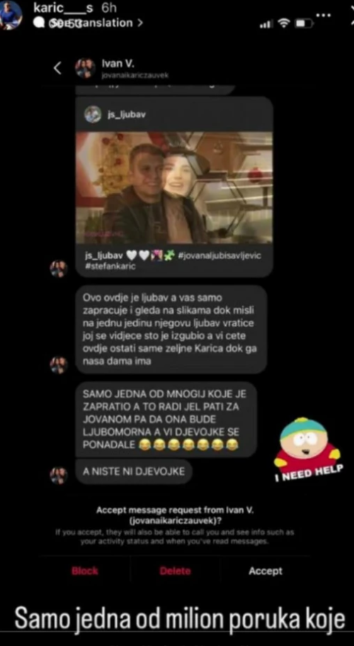 FOTO: STEFAN KARIĆ/ INSTAGRAM/SCREENSHOT