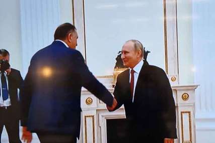 SUSRET U MOSKVI Putin poželio Dodiku uspjeh na izborima (VIDEO)