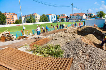 Vraćanje sjaja fudbalskom klubu "Naprijed": Počela izgradnja multifunkcionalnog objekta