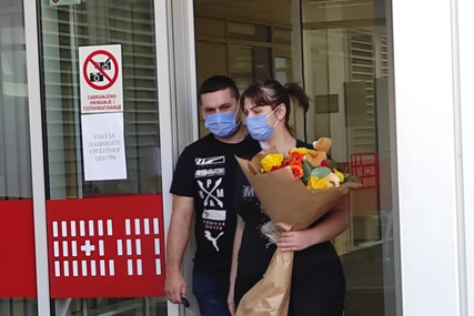 Miljana Kulić napustila bolnicu: Rijaliti učesnica neprepoznatljiva, dočekao je veliki buket cvijeća (VIDEO, FOTO)