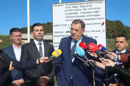 "Malim putevima odlaze, a velikim dolaze u Srpsku" Dodik poručuje da je veoma važna izgradnja magistralnih i auto-puteva