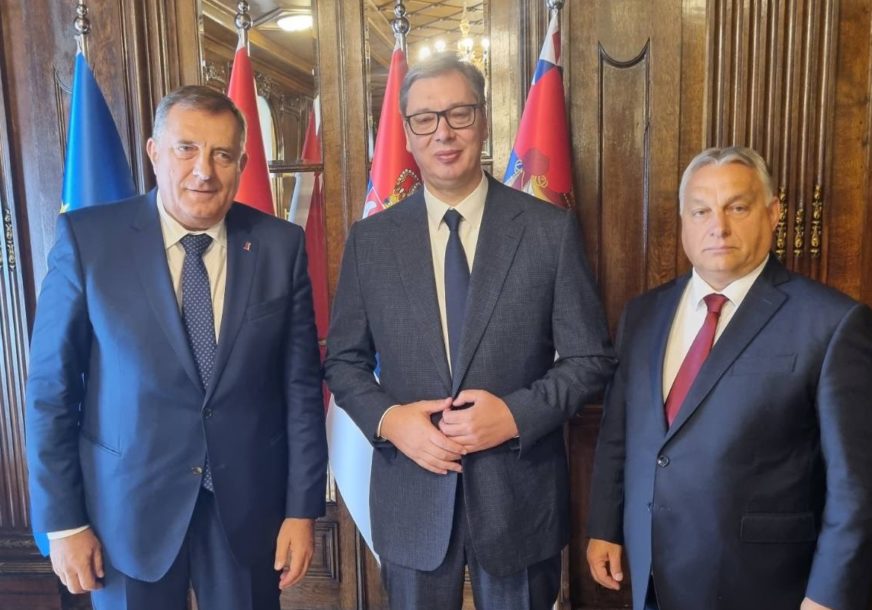 VAŽNOST ZAJEDNIČNOG SASTANKA Dodik sa Vučićem i Orbanom o Srpskoj i strateškim pitanjima