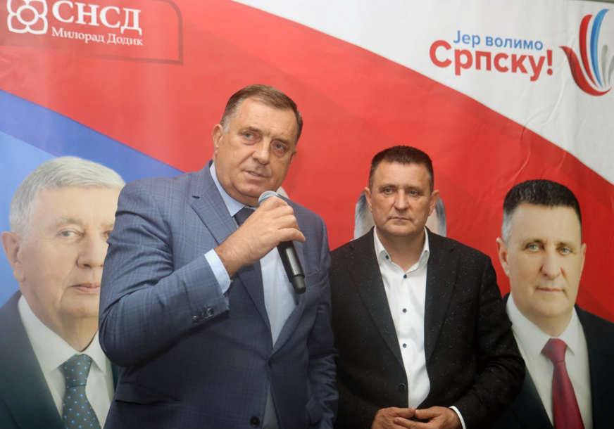 "Srpska je sve stabilnija i ostvaruje sve svoje planove" Milorad Dodik se obratio na tribini u banjalučkom naselju Zalužani (FOTO)