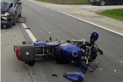 POGINUO MOTOCIKLISTA Muškarac pao sa motora, od zadobijenih povreda preminuo u bolnici