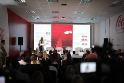 Coca-Colin direktni i indirektni doprinos ekonomiji i društvu BiH u 2021. godini 162 miliona maraka