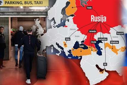 Opcija za izlazak je malo: Ove zemlje su za Ruse UTOČIŠTE OD MOBILIZACIJE (VIDEO, FOTO)