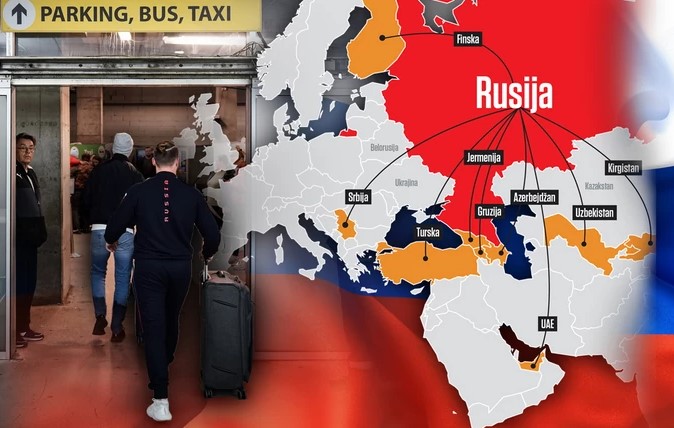 Opcija za izlazak je malo: Ove zemlje su za Ruse UTOČIŠTE OD MOBILIZACIJE (VIDEO, FOTO)