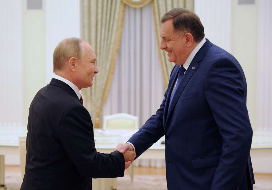 Dodik čestitao rođendan Putinu "Zdravlje, blagostanje i uspjeh u odgovornim državnim aktivnostima"