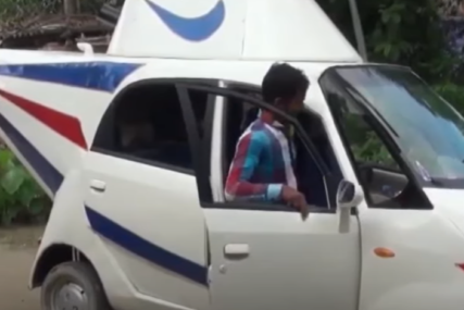 Indijac pretvorio automobil u helikopter: Iznajmljuje ga za svadbe