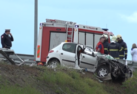 U nesreći kod Prnjavora poginula jedna osoba: Auto probio bankinu na auto-putu "9. januar" (VIDEO)
