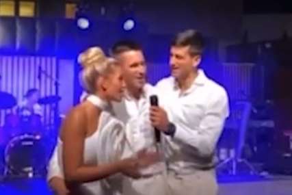Novak uzeo mikrofon od Sergeja i oduševio zvanice: Napravio uzavrelu atmosferu na svadbi brata Đorđa (VIDEO)