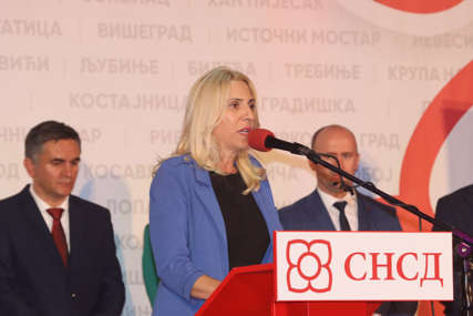 "Nastavljamo da radimo sa narodom u interesu Srpske" Željka Cvijanović danas se obratila građanima Dervente